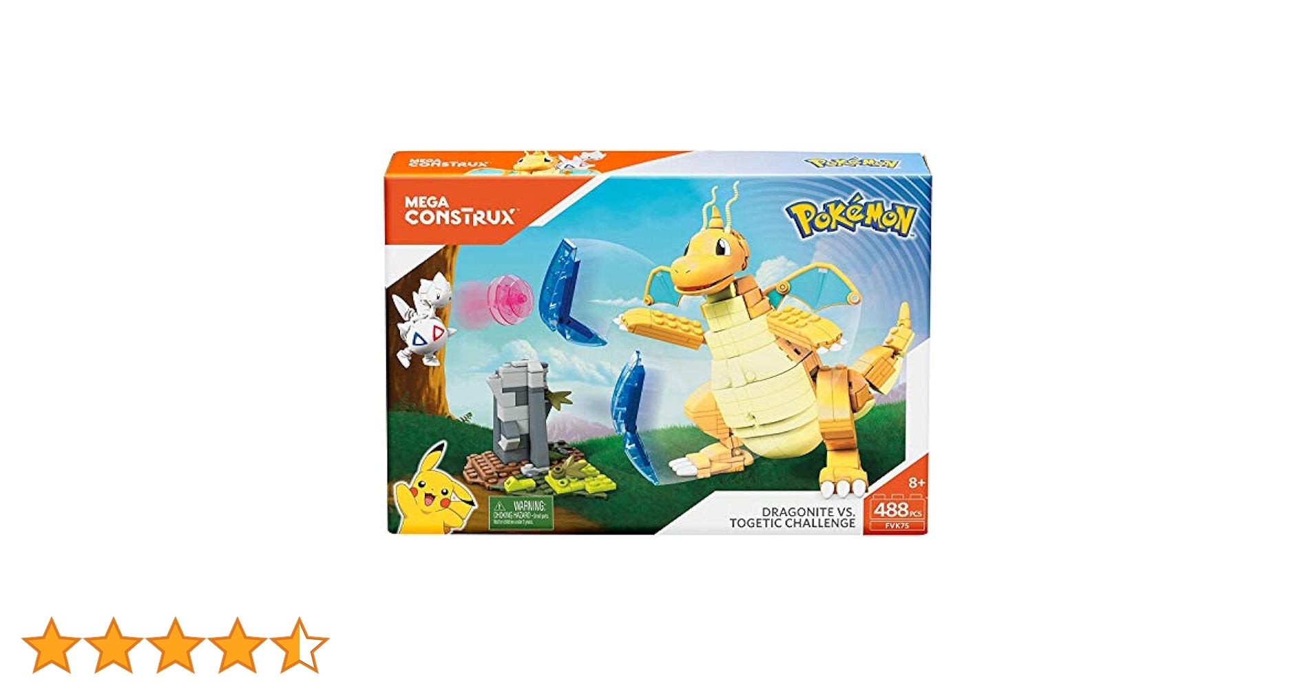 マテル　メガコンストラックス　ポケモン　カイリューvsトゲチック 61Ewzl+weHL._UF894,1000_QL80_.jpg